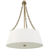 Andalucia 4 Light Pendant, White-Lighting-High Fashion Home