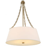 Andalucia 4 Light Pendant, White-Lighting-High Fashion Home