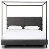 Anderson Canopy Bed, Knoll Charcoal