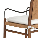 Andover Outdoor Dining Chair, Alessi Linen by Amber Lewis x Four Hands-Furniture - Outdoor-High Fashion Home