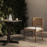 Andover Outdoor Dining Chair, Alessi Linen by Amber Lewis x Four Hands-Furniture - Outdoor-High Fashion Home