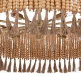 Andren Round Pendant, Natural/Gold-Lighting-High Fashion Home