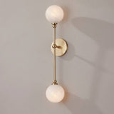 Andrews Sconce, Aged Brass-Lighting-High Fashion Home