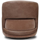 Andrina Swivel Chair, Monte Mushroom by Four Hands-Furniture - Chairs-High Fashion Home