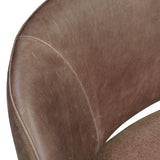 Andrina Swivel Chair, Monte Mushroom by Four Hands-Furniture - Chairs-High Fashion Home