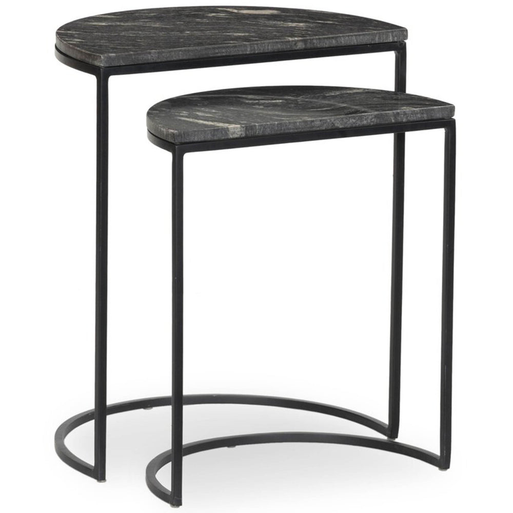 Ane Nesting Table, Black by Four hands