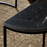 Ane Nesting Table, Black by Four hands