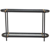 Aneis Console Table, Black