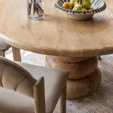 Anele Dining Table, Natural-Furniture - Dining-High Fashion Home