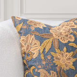 Anika Pillow, Blue Sea-Accessories-High Fashion Home