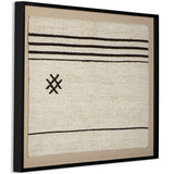 Ankara Textile II Framed by FH Art Studio, Black Maple by Four Hands