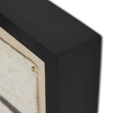 Ankara Textile II Framed by FH Art Studio, Black Maple by Four Hands