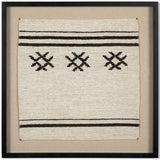 Ankara Textile III Framed by FH Art Studio, Black Maple by Four Hands