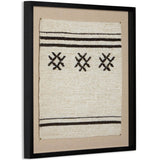 Ankara Textile III Framed by FH Art Studio, Black Maple by Four Hands