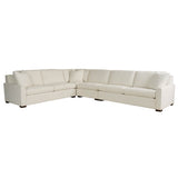 Anna 4 Piece Sectional, Henequen Ivory-Furniture - Sofas-High Fashion Home