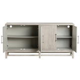 Annabelle 4 Door Sideboard, Cream-Furniture - Storage-High Fashion Home