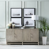 Annabelle 4 Door Sideboard, Cream-Furniture - Storage-High Fashion Home