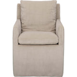 Annabelle Arm Chair, Romo Linen, Set of 2