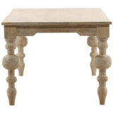 Annette Dining Table, White Wash-Furniture - Dining-High Fashion Home