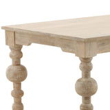 Annette Dining Table, White Wash-Furniture - Dining-High Fashion Home
