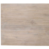 Annette Dining Table, White Wash-Furniture - Dining-High Fashion Home