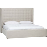Antoinette Bed, McGee Wheat-Furniture - Bedroom-High Fashion Home
