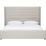 Antoinette Bed, McGee Wheat-Furniture - Bedroom-High Fashion Home