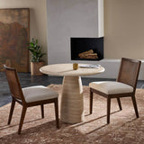 Antonia Dining Chair, Almond Nettlewood by Four Hands
