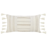 Apana Lumbar Pillow, Ivory/Natural-Accessories-High Fashion Home