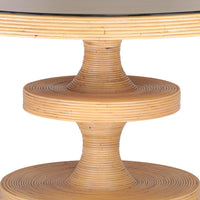 Apollonia Round Dining Table, Natural-Furniture - Dining-High Fashion Home