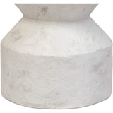 Ara End Table, Textured Lunar-Furniture - Accent Tables-High Fashion Home