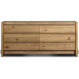 Aramis 6 Drawer Dresser, Sandy Oak by Four Hands