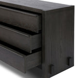 Aramis 6 Drawer Dresser, Smoked Black by Four Hands