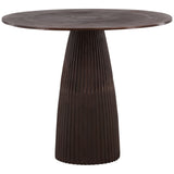 Aramis Bistro Table, Antique Bronze-Furniture - Dining-High Fashion Home