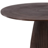 Aramis Bistro Table, Antique Bronze-Furniture - Dining-High Fashion Home