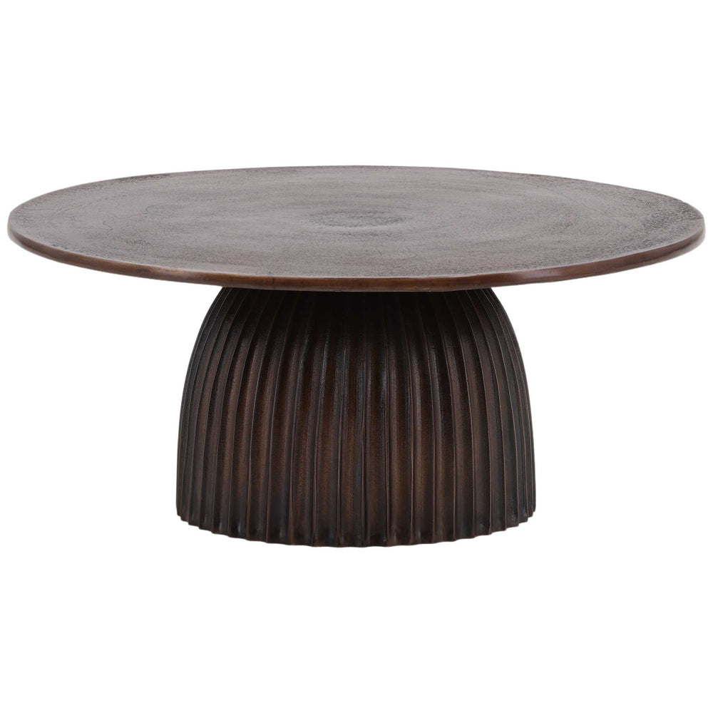 Aramis Coffee Table, Antique Bronze-Furniture - Accent Tables-High Fashion Home