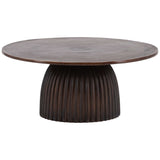 Aramis Coffee Table, Antique Bronze-Furniture - Accent Tables-High Fashion Home