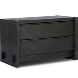Aramis Nightstand, Smoked Black by Four Hands