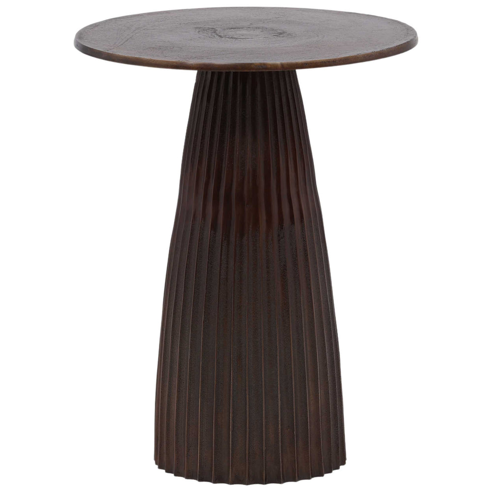 Aramis Side Table, Antique Bronze