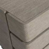 Arcadia 3 Drawer Nightstand, Clay