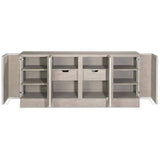 Arcadia 4 Door Buffet, Clay