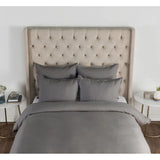 Arcadia Duvet, Charcoal-Accessories-High Fashion Home