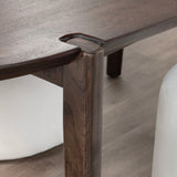 Archer Dining Table, Brown-Furniture - Dining-High Fashion Home