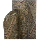 Archway Marble Drink Table, Green