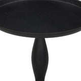 Arden End Table, Black Antique by Four Hands-Furniture - Accent Tables-High Fashion Home
