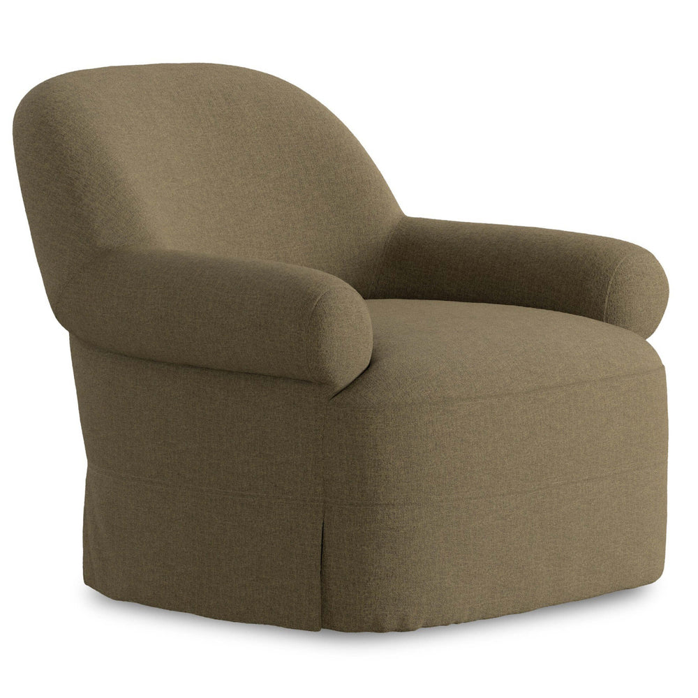 Arden Swivel Chair, Broadway Olive by Amber Lewis x Four Hands