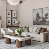 Ardi Coffee Table, Dark Mango