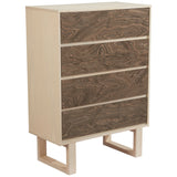 Aremi Chest, Brown/Whitewashed-Furniture - Bedroom-High Fashion Home