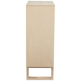 Aremi Chest, Brown/Whitewashed-Furniture - Bedroom-High Fashion Home