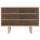 Aremi Dresser, Brown/Whitewashed-Furniture - Bedroom-High Fashion Home